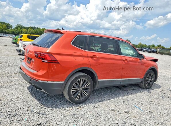 3VV3B7AX0JM081867 2018 VOLKSWAGEN TIGUAN Orange Tył prawy