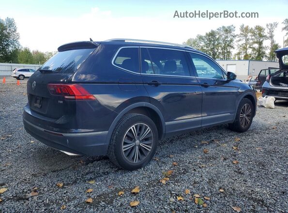 3VV3B7AX1JM083854 2018 VOLKSWAGEN TIGUAN Черный Задняя правая четверть