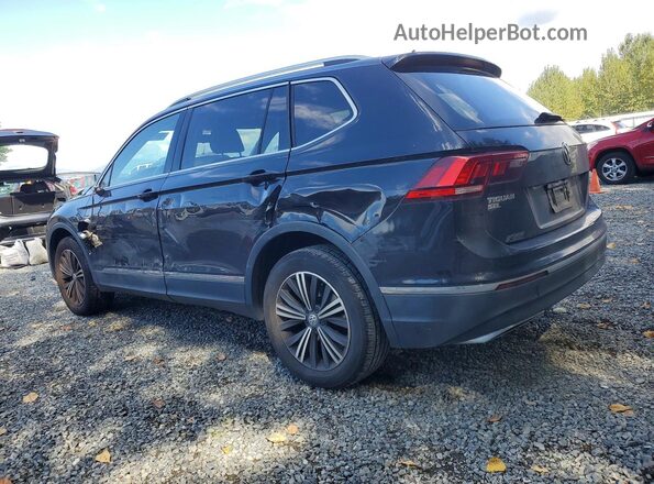 3VV3B7AX1JM083854 2018 VOLKSWAGEN TIGUAN Черный Задняя левая четверть