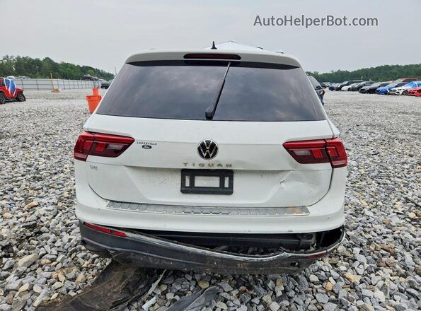 3VV3B7AX1NM100156 2022 VOLKSWAGEN TIGUAN White Vista trasera
