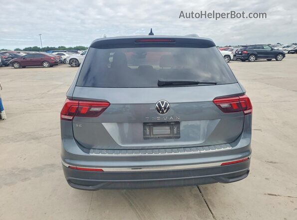 3VV3B7AX1NM138440 2022 VOLKSWAGEN TIGUAN Gold Widok z tyłu
