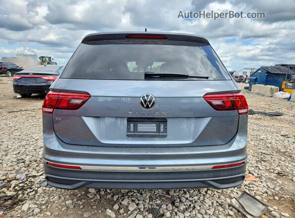3VV3B7AX1PM084480 2023 VOLKSWAGEN TIGUAN Gray Вид ззаду