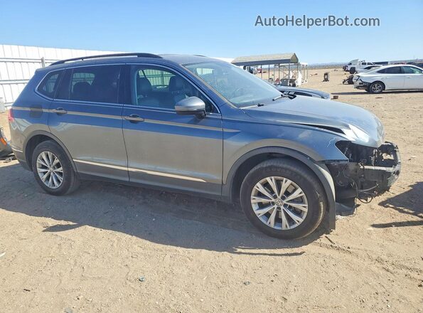 3VV3B7AX2JM075195 2018 VOLKSWAGEN TIGUAN Gray Առջևի աջ