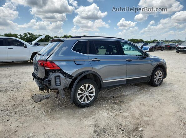 3VV3B7AX3JM108866 2018 VOLKSWAGEN TIGUAN Gray წინა სალონის ხედი
