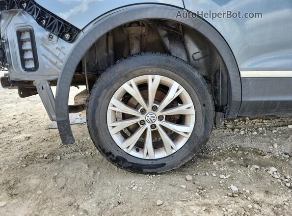 3VV3B7AX3JM108866 2018 VOLKSWAGEN TIGUAN Gray უკანა სავარძლების ხედი