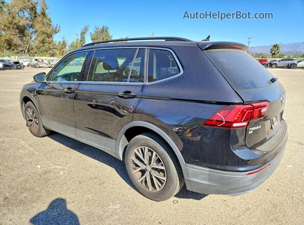 3VV3B7AX3KM121649 2019 VOLKSWAGEN TIGUAN Черный Задняя левая четверть