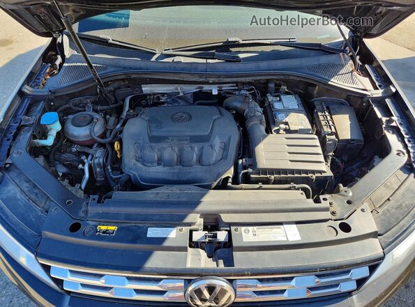 3VV3B7AX3KM121649 2019 VOLKSWAGEN TIGUAN Черный Вид подкапотного пространства
