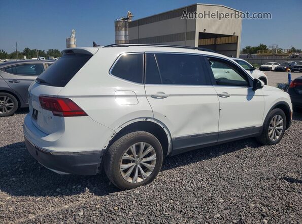 3VV3B7AX4JM063923 2018 VOLKSWAGEN TIGUAN White Задня права чверть