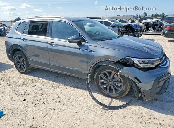 3VV3B7AX5NM055965 2022 VOLKSWAGEN TIGUAN Gray Առջևի աջ