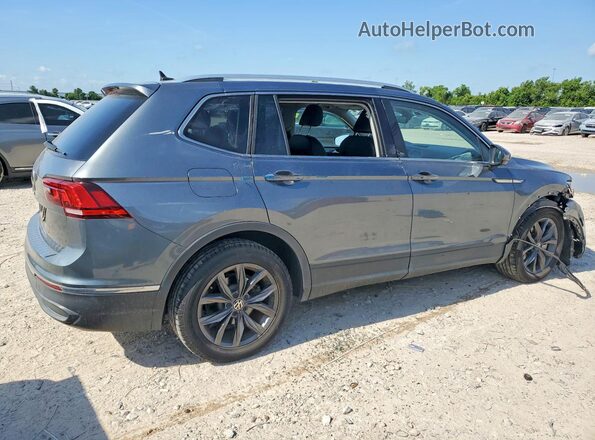3VV3B7AX5NM055965 2022 VOLKSWAGEN TIGUAN Gray Հետևի աջ
