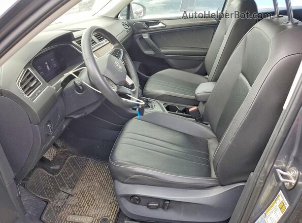3VV3B7AX5NM055965 2022 VOLKSWAGEN TIGUAN Gray Սալոնի դիմացի տեսք