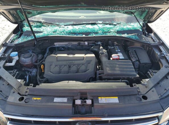 3VV3B7AX5NM055965 2022 VOLKSWAGEN TIGUAN Gray Շարժիչի բաժամունքի տեսք