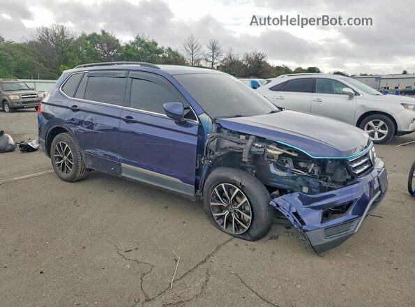 3VV3B7AX6MM018289 2021 VOLKSWAGEN TIGUAN Blue Front right
