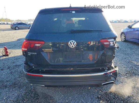 3VV3B7AX7MM076542 2021 VOLKSWAGEN TIGUAN Black უკანა ხედი
