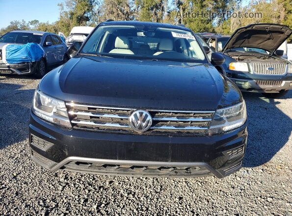 3VV3B7AX7MM076542 2021 VOLKSWAGEN TIGUAN Black წინა ხედი