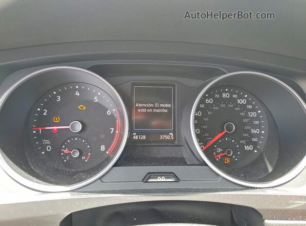 3VV3B7AX7MM156679 2021 VOLKSWAGEN TIGUAN White Սարքավորումների վահանակի տեսք