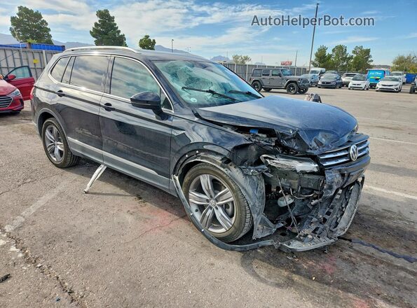 3VV3B7AX8MM140765 2021 VOLKSWAGEN TIGUAN Черный Передняя правая четверть