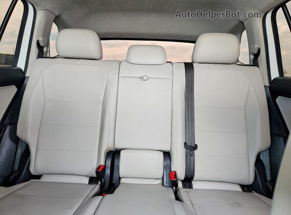 3VV3B7AX9KM097096 2019 VOLKSWAGEN TIGUAN White უკანა სავარძლების ხედი