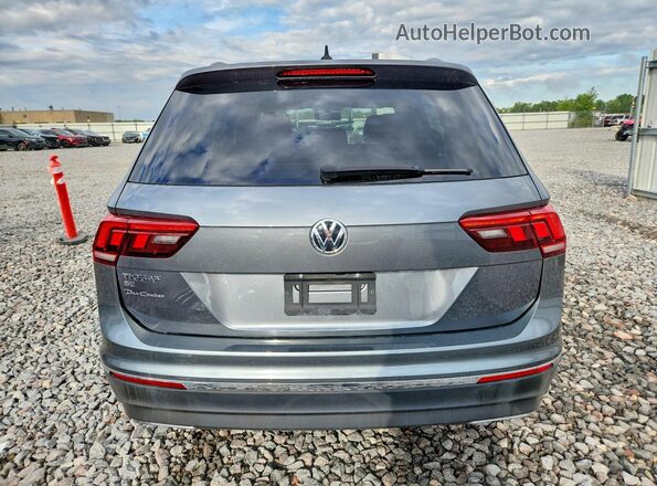 3VV3B7AXXMM134689 2021 VOLKSWAGEN TIGUAN Gray Հետևի տեսք
