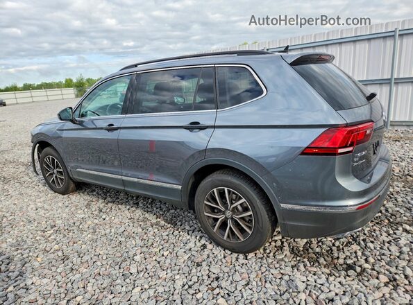 3VV3B7AXXMM134689 2021 VOLKSWAGEN TIGUAN Gray Հետևի ձախ