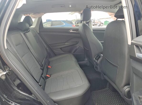 3VV3C7B29SM041370 2025 VOLKSWAGEN TAOS Black უკანა სალონის ხედი