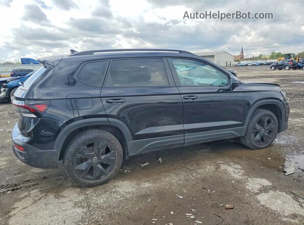 3VV3C7B29SM041370 2025 VOLKSWAGEN TAOS Black უკანა მარჯვენა