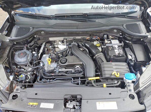 3VV3C7B29SM041370 2025 VOLKSWAGEN TAOS Black ძრავის განყოფილების ხედი