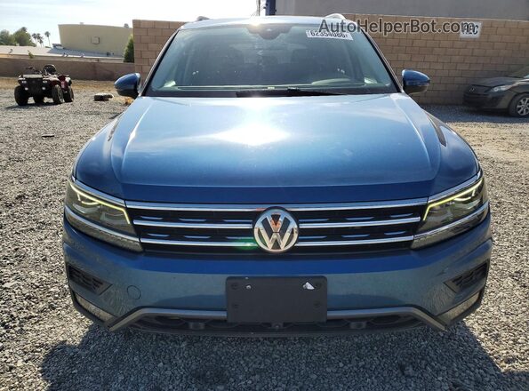 3VV4B7AX1JM208615 2018 VOLKSWAGEN TIGUAN Blue Vista frontal