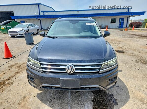 3VV4B7AX4KM102077 2019 VOLKSWAGEN TIGUAN Black Դիմացի տեսք