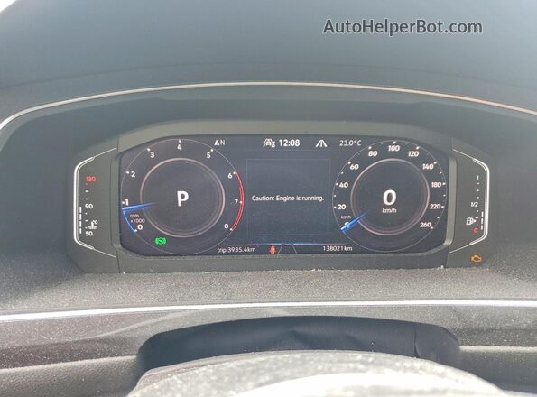 3VV4B7AX5MM097216 2021 VOLKSWAGEN TIGUAN White Instrument cluster view