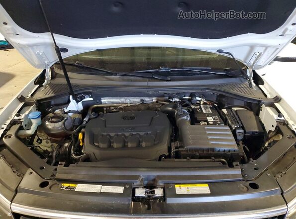 3VV4B7AX7MM068087 2021 VOLKSWAGEN TIGUAN White ძრავის განყოფილების ხედი