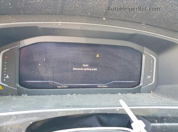 3VV4B7AX9KM113074 2019 VOLKSWAGEN TIGUAN Green Սարքավորումների վահանակի տեսք