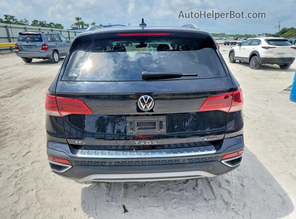 3VV4X7B25RM018056 2024 VOLKSWAGEN TAOS Black Вид ззаду