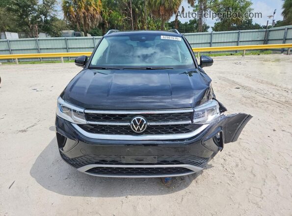 3VV4X7B25RM018056 2024 VOLKSWAGEN TAOS Black Вид спереду
