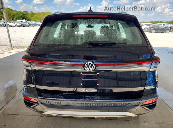 3VV5C7B24SM032925 2025 VOLKSWAGEN TAOS Black Widok z tyłu