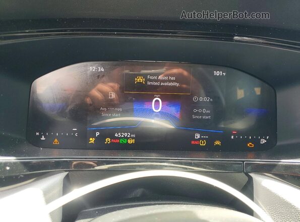 3VV5X7B22RM089834 2024 VOLKSWAGEN TAOS Черный Вид щитка приборов
