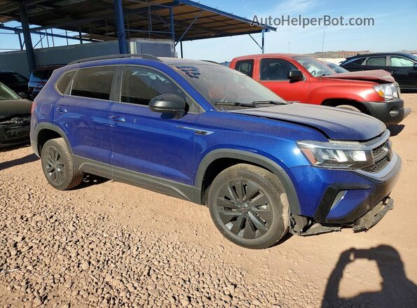 3VV5X7B28RM113182 2024 VOLKSWAGEN TAOS Blue Front right