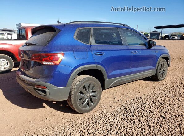 3VV5X7B28RM113182 2024 VOLKSWAGEN TAOS Blue Rear right