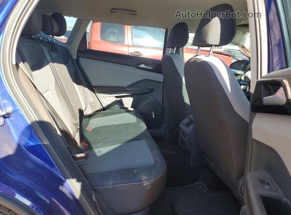 3VV5X7B28RM113182 2024 VOLKSWAGEN TAOS Blue Rear interior view