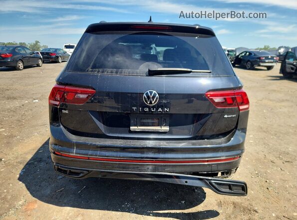 3VV8B7AX1RM111721 2024 VOLKSWAGEN TIGUAN Black Հետևի տեսք