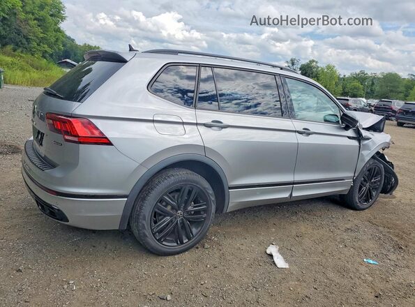 3VV8B7AX2NM146827 2022 VOLKSWAGEN TIGUAN Silver უკანა მარჯვენა