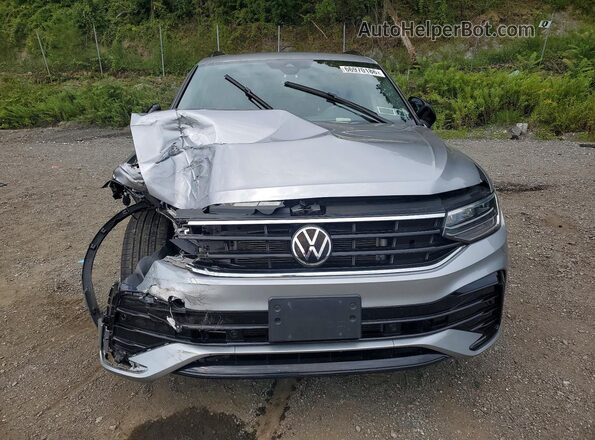 3VV8B7AX2NM146827 2022 VOLKSWAGEN TIGUAN Silver წინა ხედი