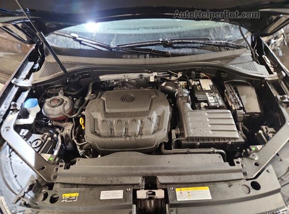 3VV8B7AX2RM185696 2024 VOLKSWAGEN TIGUAN Black ძრავის განყოფილების ხედი