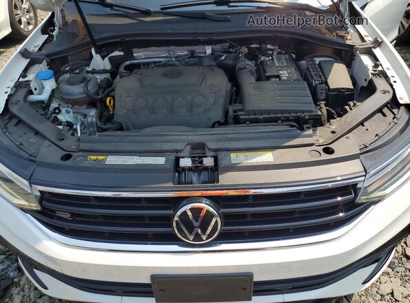 3VV8B7AX6NM144854 2022 VOLKSWAGEN TIGUAN Белый Вид подкапотного пространства