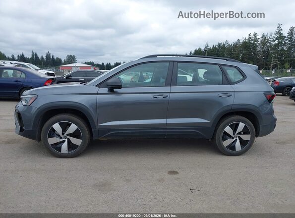 3VV8C7B20SM008893 2025 VOLKSWAGEN TAOS Серый Панорамный вид салона 360°