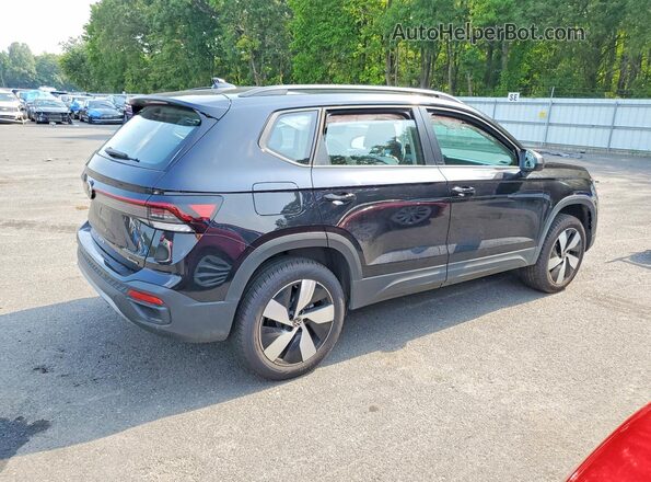 3VV8C7B22SM070392 2025 VOLKSWAGEN TAOS Black უკანა მარჯვენა