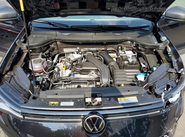 3VV8C7B22SM070392 2025 VOLKSWAGEN TAOS Black ძრავის განყოფილების ხედი