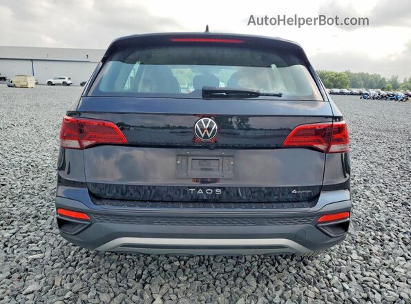 3VV8X7B27RM034311 2024 VOLKSWAGEN TAOS Black უკანა ხედი