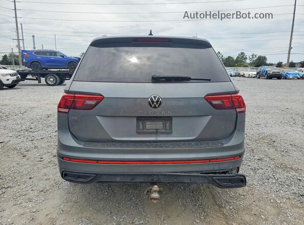 3VVCB7AX4PM057306 2023 VOLKSWAGEN TIGUAN Gray Rear view