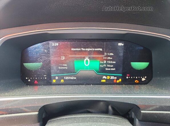 3VVCB7AX4PM057306 2023 VOLKSWAGEN TIGUAN Gray Instrument cluster view